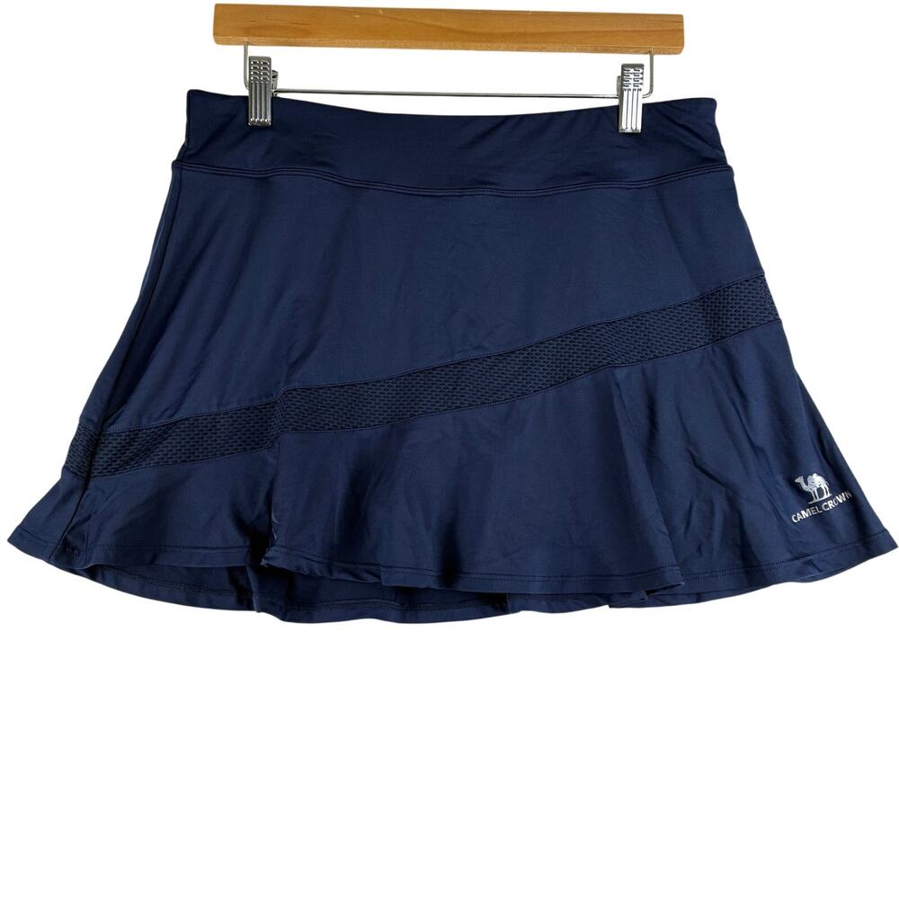 Camel Crown Skort Women’s XL Blue Skirt Stretch Performance Yoga Pickleball Walk